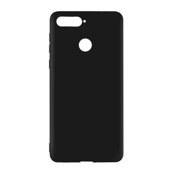 Soft Silicon Case for Huawei Y6 Prime 2018 Black